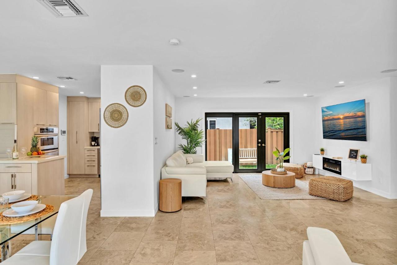 Tropical Oasis With Pool 10 Mins Airport & 5 Mins Beach Hollywood Exterior photo